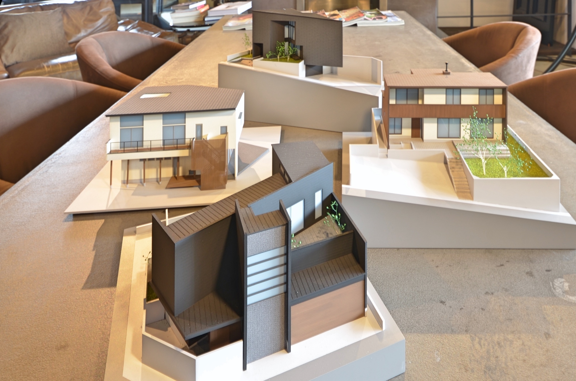 1/70の小さな世界 - 模型は建築設計事務所の要です。